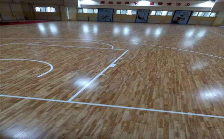 學校運動體育地板結構